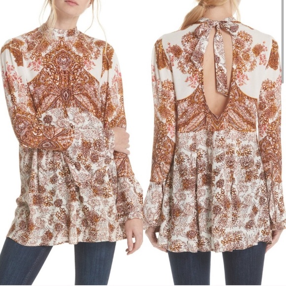 Free People Lady Luck Ornate Tunic - Picture 6 of 8